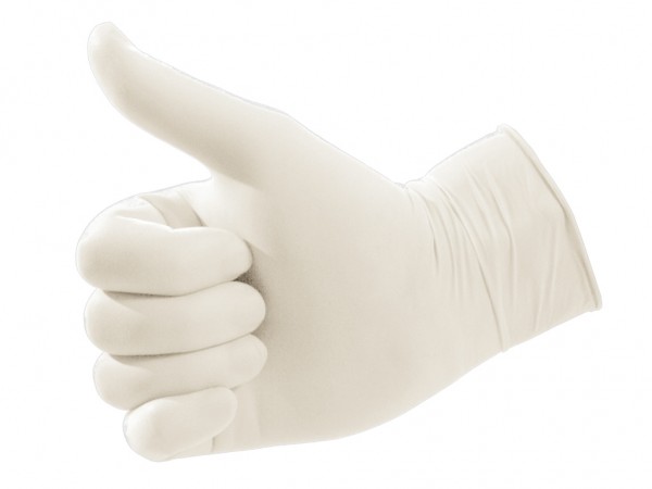 Latex-Handschuhe Gr. M