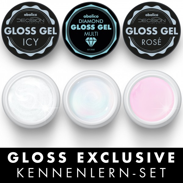 DECISION GLOSS GEL "EXCLUSIVE", Kennenlernset