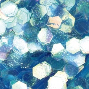 Hexagonal Design, Royalblau